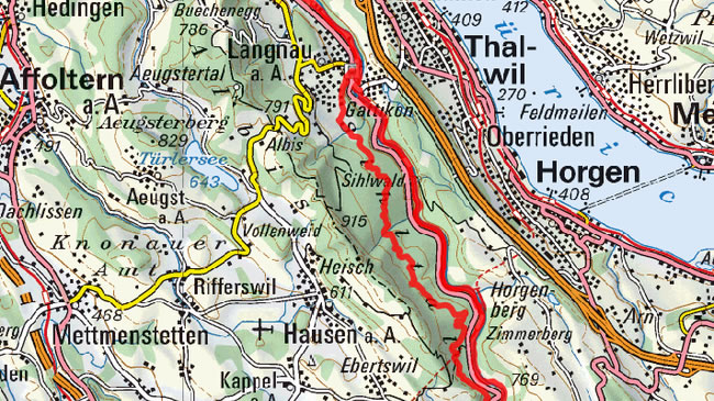 Adliswil carte